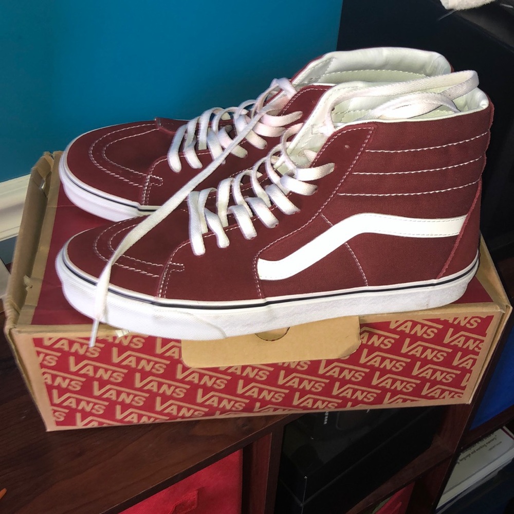 Vans Madder Brown and True White
